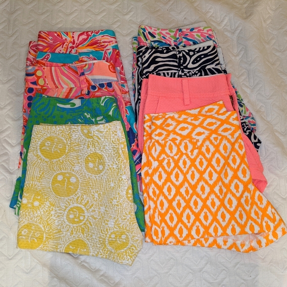 Lilly Pulitzer Shorts Bundle Size 2